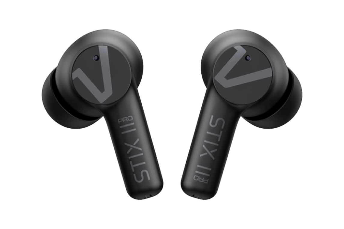 Veho STIX II Pro True Wireless Earphones with ANC – Carbon Black
